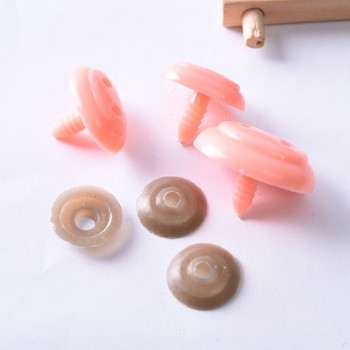 10pcs/bag Doll Making Pig Nose Safety Nose Plastic Nose Stuffed Toys Snap Animal Scrapbooking Puppet  Amigurumi Doll Accessories