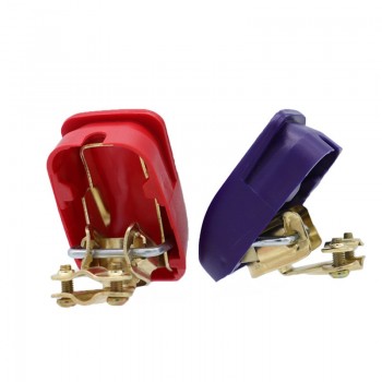 LUNDA Car battery jump starte Connector Battery Quick Disconnect Battery Terminal Connector with Caps Top Posts batteries