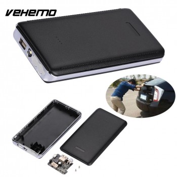 Vehemo 5V 2A Power Kit Black Power Bank Battery Charger Multi-Function Car Jump Starter Kit Supply SOS Car Battery Accessories