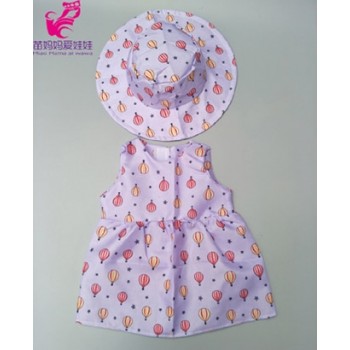 Doll Dress Fit For 43cm  baby Doll Reborn Babies Clothes And 18inch girl  Doll Clothes