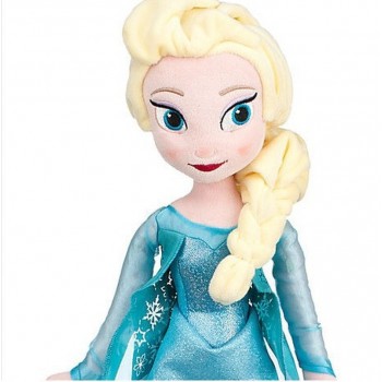 50 CM Snow Queen Elsa Stuffed Doll Princess Anna Elsa Doll Toys Stuffed Plush Kids Toys Gift