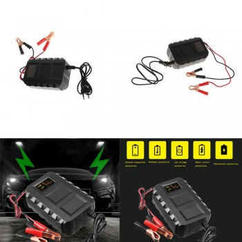 High Quality Intelligent 20A Automobile Battery Lead Acid Battery Charger Car Motorcycle EU / US Plug