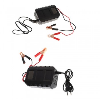 High Quality Intelligent 20A Automobile Battery Lead Acid Battery Charger Car Motorcycle EU / US Plug