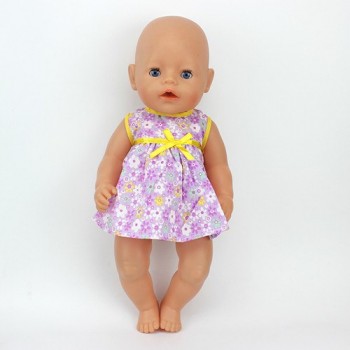 Beautiful Dress Clothes Wear for 43cm Zapf Baby Born Doll clothes, Children best  Birthday Gift