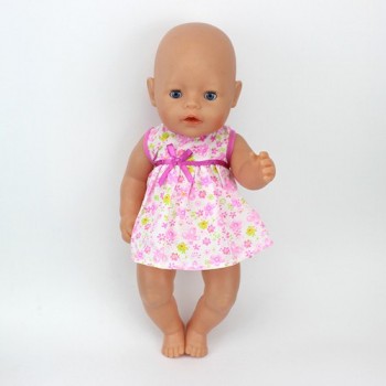 Beautiful Dress Clothes Wear for 43cm Zapf Baby Born Doll clothes, Children best  Birthday Gift