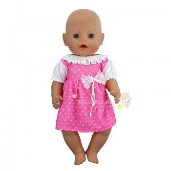 Beautiful Dress Clothes Wear for 43cm Zapf Baby Born Doll clothes, Children best  Birthday Gift