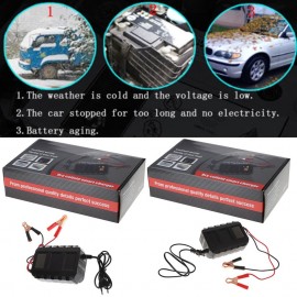 High Quality Intelligent 20A Automobile Battery Lead Acid Battery Charger Car Motorcycle EU / US Plug