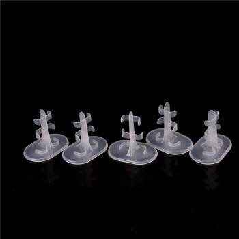 5pcs/lot Clear Doll Support Leg Holders Doll Stand Display Holder For   Dolls Transparent Stands Doll Accessories