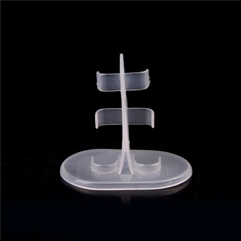 5pcs/lot Clear Doll Support Leg Holders Doll Stand Display Holder For   Dolls Transparent Stands Doll Accessories