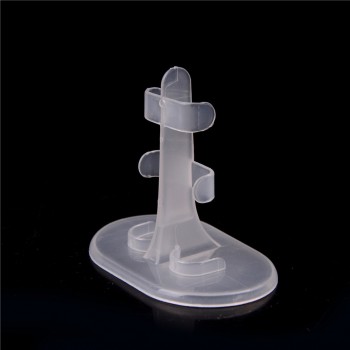 5pcs/lot Clear Doll Support Leg Holders Doll Stand Display Holder For   Dolls Transparent Stands Doll Accessories