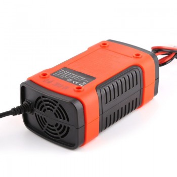 Intelligent Battery Charger 12V 5A Pulse Repair Truck Storage With LCD Display