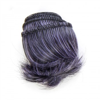 Fashion 5*100cm DIY Mini Tresses Doll Wig High-Temperature Material Hair Wig For BJD High-Temperature Doll Accessories