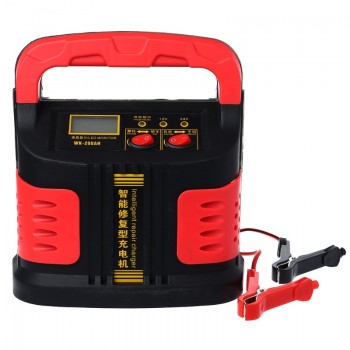 OOTDTY 350W 14A AUTO Plus Adjust LCD Battery Charger 12V-24V Car Jump Starter Portable