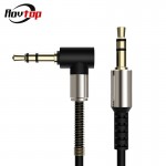 Rovtop 3.5MM Audio Cable Male-Male AUX Cable Headphone Beats Earphone Speaker Phone Car Stereo AUX Cord Spring Audio Cable Z2