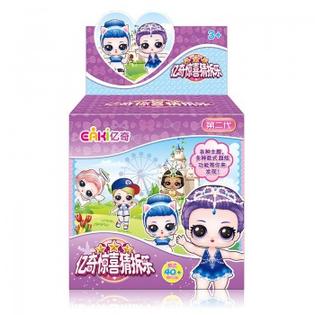 Original eaki Genuine DIY Kids Surprises Toy Dolls Pets with Original Box Puzzle toys Toys for Children birthday Christmas gifts