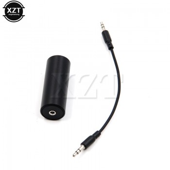 1pcs 3.5mm jack Audio Cable Ground Loop Noise Isolator for Car Audio System Home Stereo Eliminate Buzzing Noise Cancelling M/F