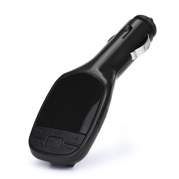 Car Fm Transmitter Wireless MP3 Player Auto FM Transmitter Modulator LCD Car Kit USB Charger SD MMC Remote may29