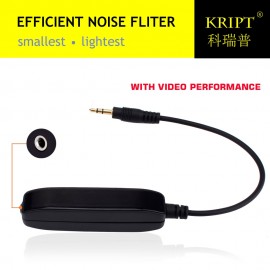 3.5mm Aux Audio Noise Filter Ground Loop Isolator Eliminate Car Electrical Noise