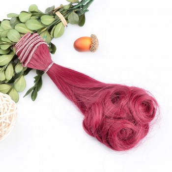 DIY Wave Wig Black Gold Blown Khaki Curly Wavy Hairpiece Per Wig Hot Pear Curly Hair For Dolls Accessories Christmas Toy