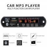 Car Bluetooth FM Radio Handsfree kit Mp3 Player Wireless TF USB 3.5mm AUX 5V 12V Car Audio Modification kit for Speakers