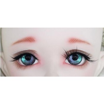 Starry Gradient Blackbird BJD Doll Eyes 12mm 14mm 16mm 18mm Eyeball Fantasy Starry 1/3 1/4 1/6 SD BJD Doll Accessories Eye Ball