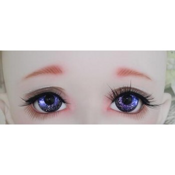 Starry Gradient Blackbird BJD Doll Eyes 12mm 14mm 16mm 18mm Eyeball Fantasy Starry 1/3 1/4 1/6 SD BJD Doll Accessories Eye Ball