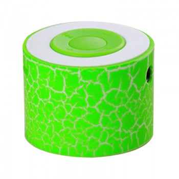 6 Color Mini MP3 Speaker Rechargeable Support Earphone Headphone TF Card Crack Music Player No Bluetooth