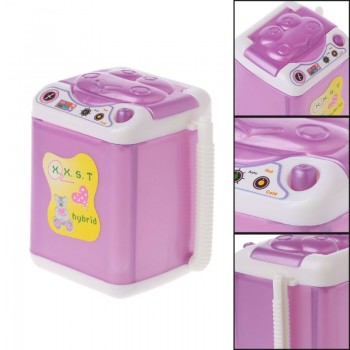Furniture Washing Machine For Barbie Doll House Baby Toys Doll Accessories