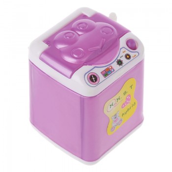 Furniture Washing Machine For Barbie Doll House Baby Toys Doll Accessories