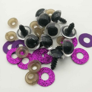 10pcs 10mm Shinning Plastic Doll eyes safety eyes For Teddy Bear Stuffed Toys Snap Animal Scrapbooking Puppet Dolls Craft eyes