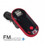 Mp3 Car Kit Music Handsfree USB TF SD Remote FM Transmitter Auto Parts Charger Adapter Player Bluetooth Wireless Car Mp3 Player