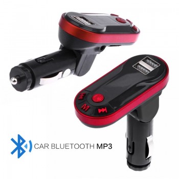 Mp3 Car Kit Music Handsfree USB TF SD Remote FM Transmitter Auto Parts Charger Adapter Player Bluetooth Wireless Car Mp3 Player
