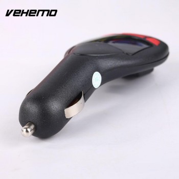 Vehemo DC 12V Music Player Smartphones Car Mp3 Universal Vehicle FM Transmitter Premium Stereo