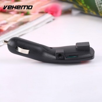 Vehemo DC 12V Music Player Smartphones Car Mp3 Universal Vehicle FM Transmitter Premium Stereo