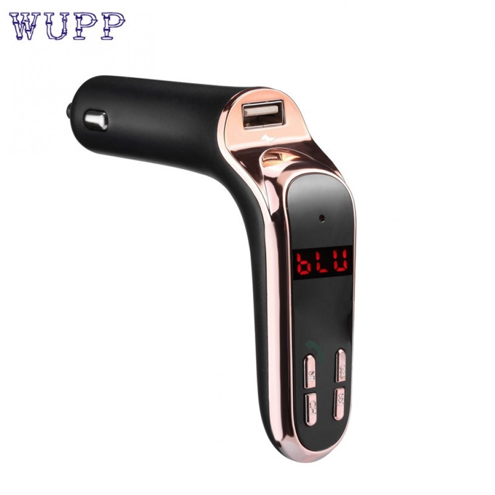 Hot Selling Bluetooth Car Kit Handsfree FM Transmitter Radio MP3 Player USB Charger amp; AUX Gift Jun 14