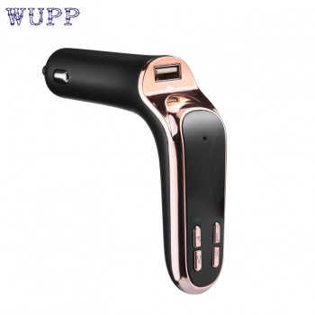 Hot Selling Bluetooth Car Kit Handsfree FM Transmitter Radio MP3 Player USB Charger amp; AUX Gift Jun 14