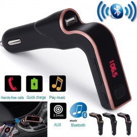 2019 Multifunction Bluetooth Universal Car Bluetooth FM Transmitter MP3 Radio Player USB Charger amp; AUX Set Usb To Mp3 Adapter #1