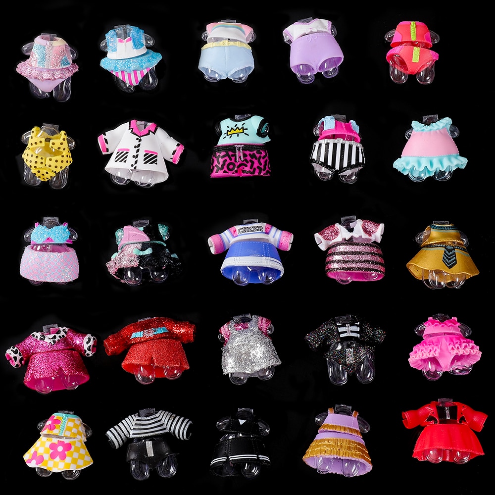 1Pc Original Beautiful Doll Clothes/Shoes/Glass For DIY LoL Big Doll Figure Toy Accessories Toy Decorations Products new