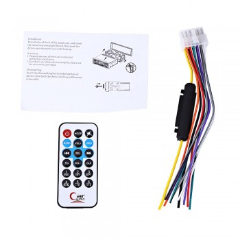 Universal Car MP3 Player FM Radio MP3 Audio Player Support USB SD with Remote Control 1 DIN Car Multimedia Player