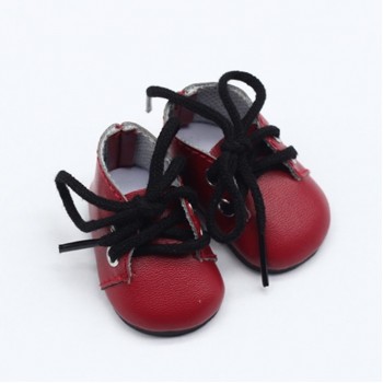 5*2.8CM PU leather Mini Toy Shoes For EXO Dolls Fit For 14.5 Inch Doll as For BJD Accessories girl dolls gift toys