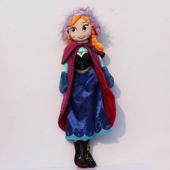 1pcs 40cm Princess Plush Toys Doll Cute Princess Elsa Plush Doll Anna Plush Doll Toy Soft Stuffed Toys Brinquedos Gift for Girls