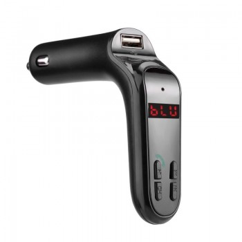 Car MP3 Player Bluetooth Car Kit Handsfree FM Transmitter Radio USB Charger amp; AUX  jul10