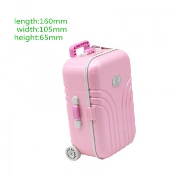 Fashion Travel Suitcase Fit For 45cm American Girl Doll 18 Inch Dolls Accessoires