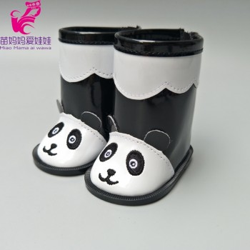 43cm  baby new born doll toy shoes winter boots for 18 inch girl doll shoes  children new year gift