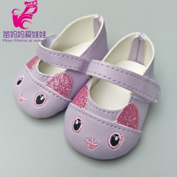 43cm  baby new born doll toy shoes winter boots for 18 inch girl doll shoes  children new year gift