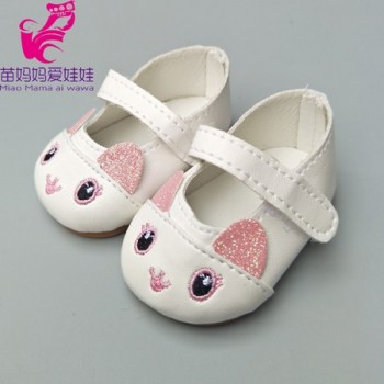 43cm  baby new born doll toy shoes winter boots for 18 inch girl doll shoes  children new year gift