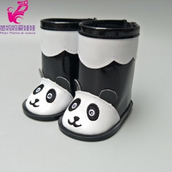 43cm  baby new born doll toy shoes winter boots for 18 inch girl doll shoes  children new year gift