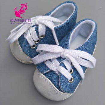 43cm  baby new born doll toy shoes winter boots for 18 inch girl doll shoes  children new year gift