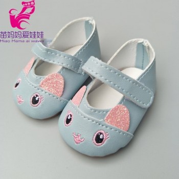 43cm  baby new born doll toy shoes winter boots for 18 inch girl doll shoes  children new year gift
