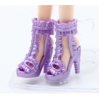 1pair New Fashion Shoes For Monster Doll CUte long boots Doll accessories et018